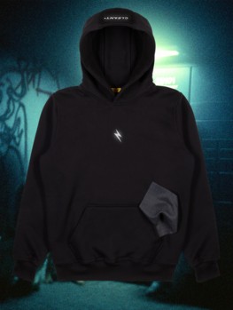 NOIR hoodie Limited Edition REFLECTIVE PRINT