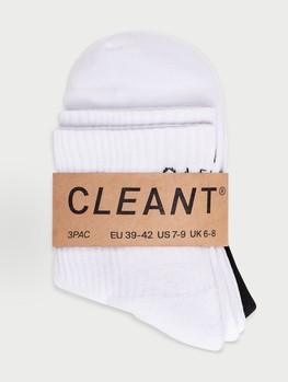 Hvite sokker 3pac