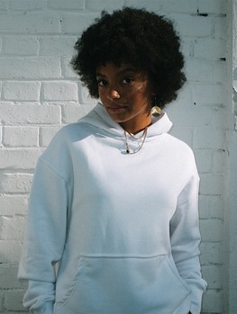 HOODIE: ALL-WHITE