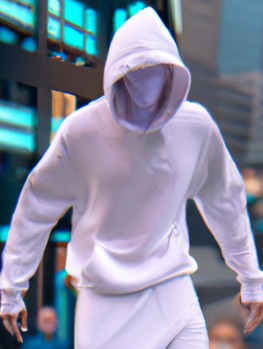 HOODIE: ALL-WHITE